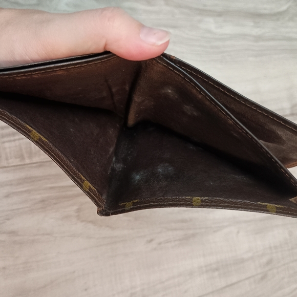 Louis Vuitton Rare Multiple Wallet Billfold Monogram Vintage Authentic - Picture 8 of 12